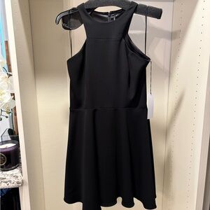 Jay Godfrey black mini dress